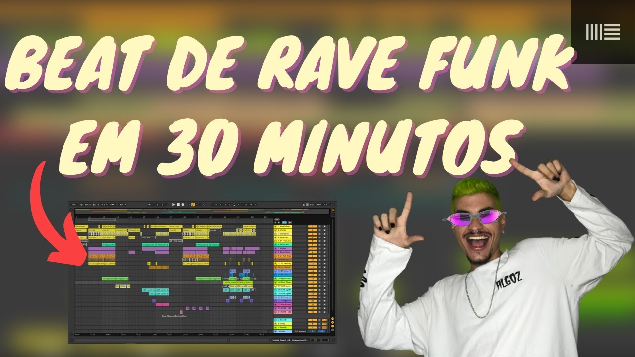 COMO PRODUZIR UM BEAT DE RAVE FUNK NO ABLETON LIVE [Tutorial Completo]