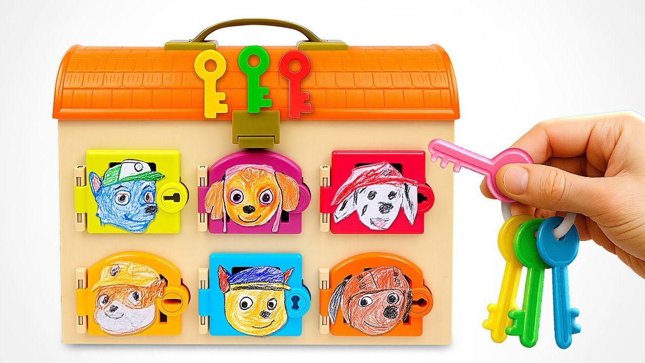 Nouvelles Portes Surprise avec Clés | DIY pour Enfants | Vidéo Préscolaire
