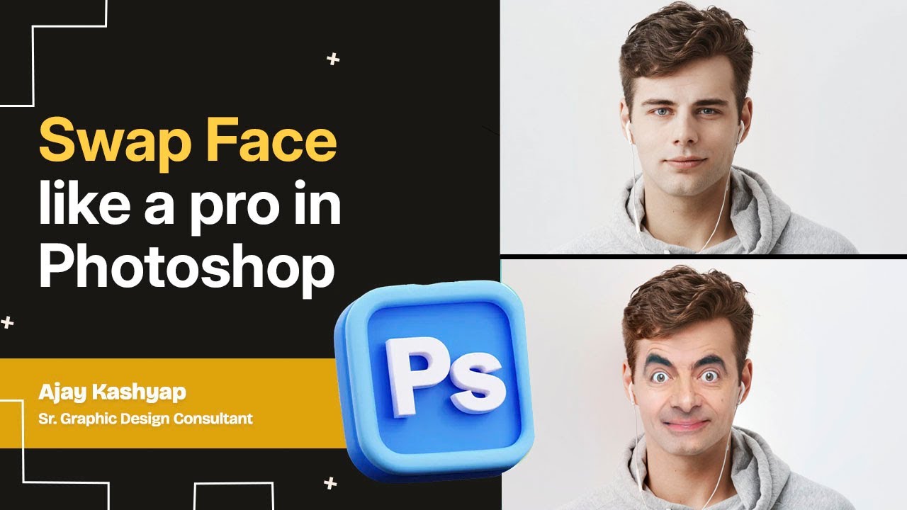 How to Face Swap in Photoshop (Step-by-Step Tutorial for Beginners 2025)