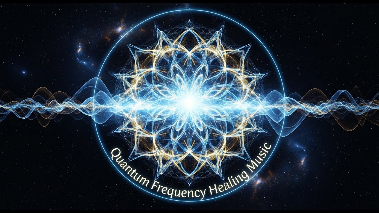 528Hz Quantum Miracle | DNA Healing & Vibrational Stress Relief Music