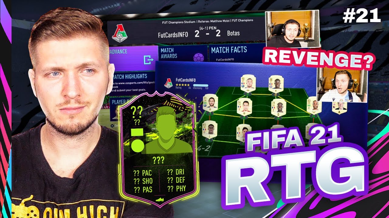 THIS GUY BEAT ME EARLIER BUT WE MATCHED UP AGAIN... FIFA 21 ULTIMATE TEAM