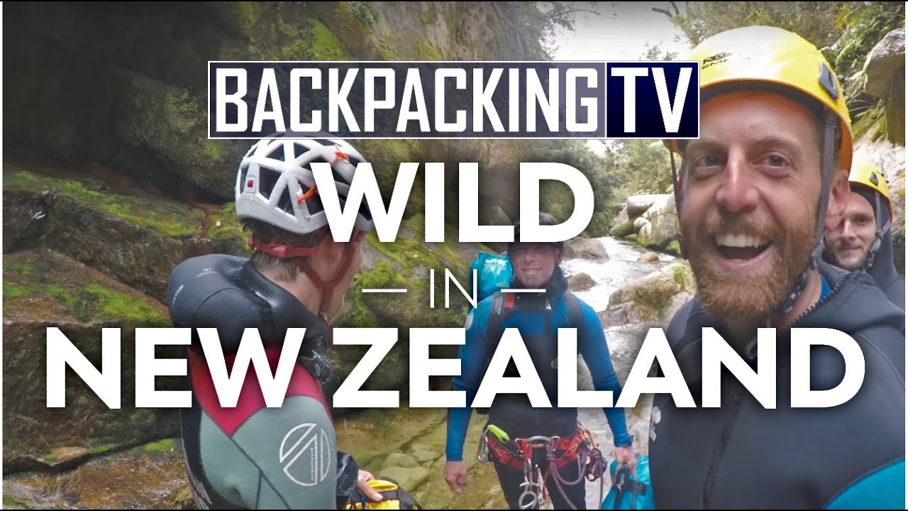 Wild in New Zealand: Crazy Waterslide through a Canyon | Epic Trails BTS