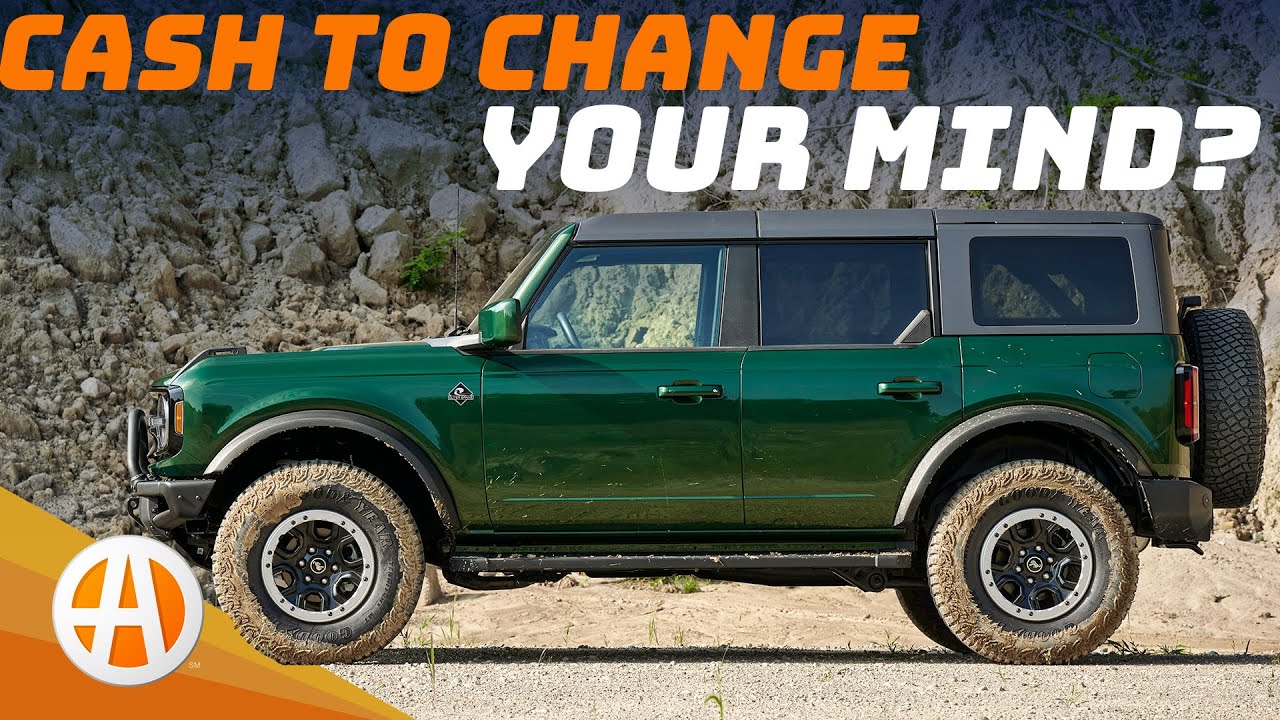 Waiting on a Bronco? Ford has $2,500 if you change your mind...