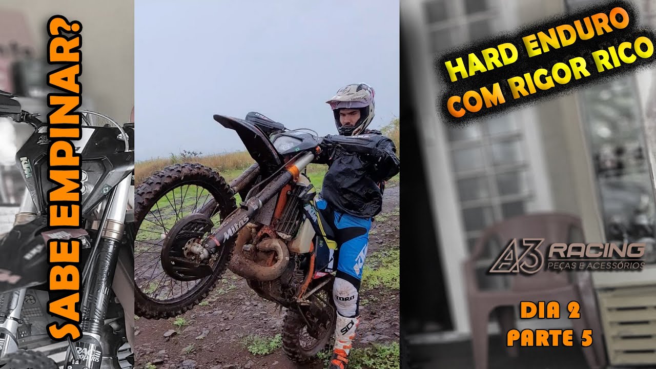 Curso Hard Enduro Rigor Rico - Parte 5! Sabe Empinar?!