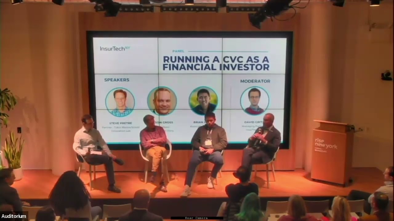 Corporate VC In Insurance - Nov 9, 2023