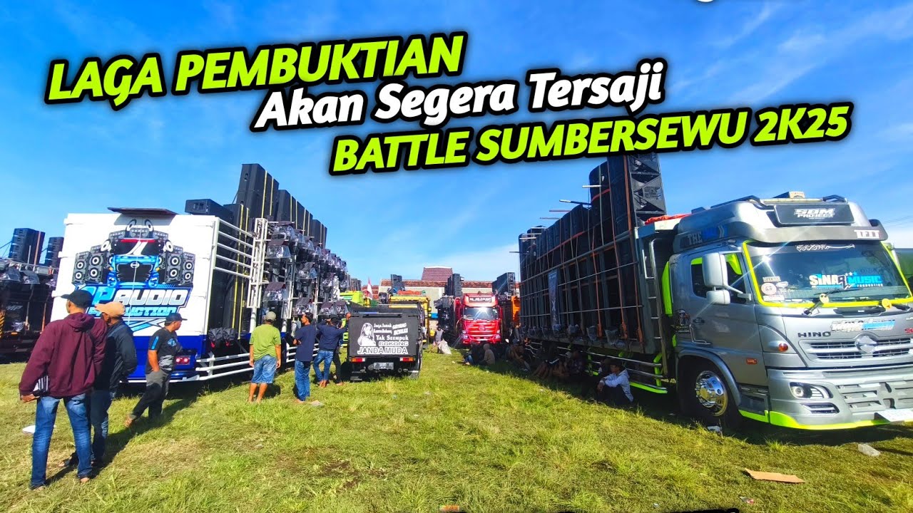 Suasana Terkini Lapangan Sumbersewu 🔥Halal Bihalal & Adu Gengsi Antar Pemuda segera dimulai‼️