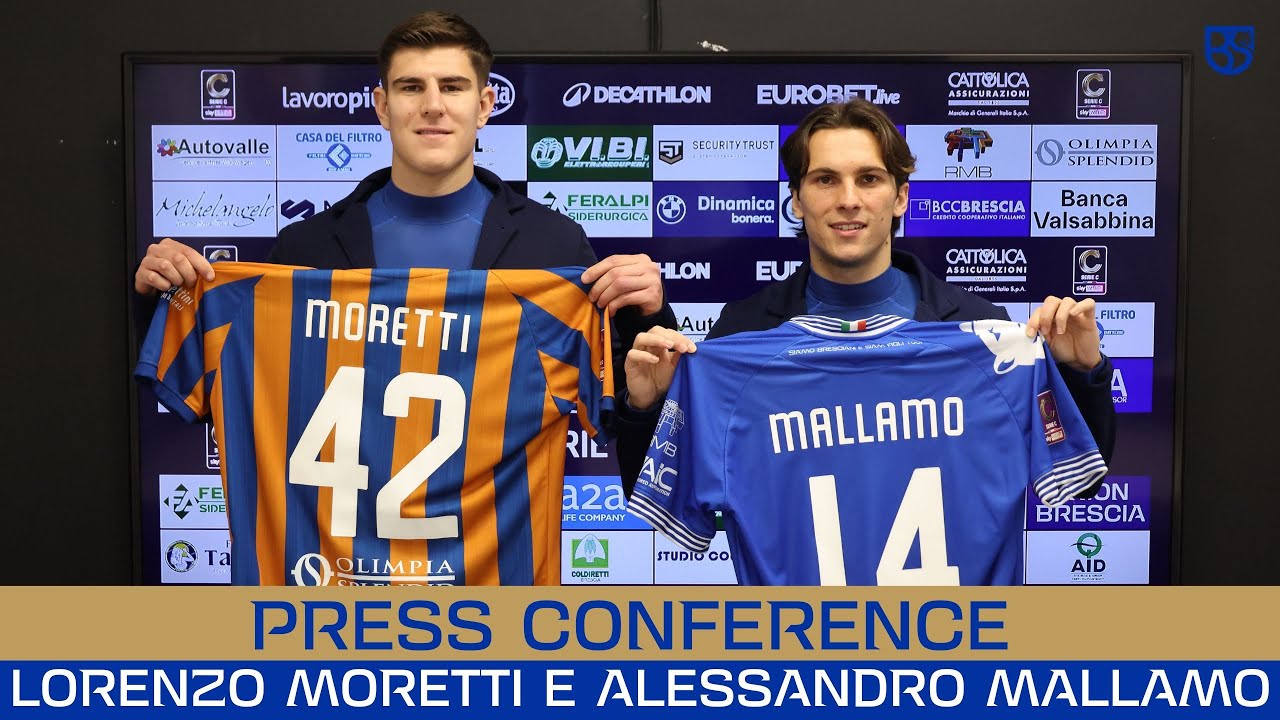 PRESS CONFERENCE: Lorenzo Moretti e Alessandro Mallamo