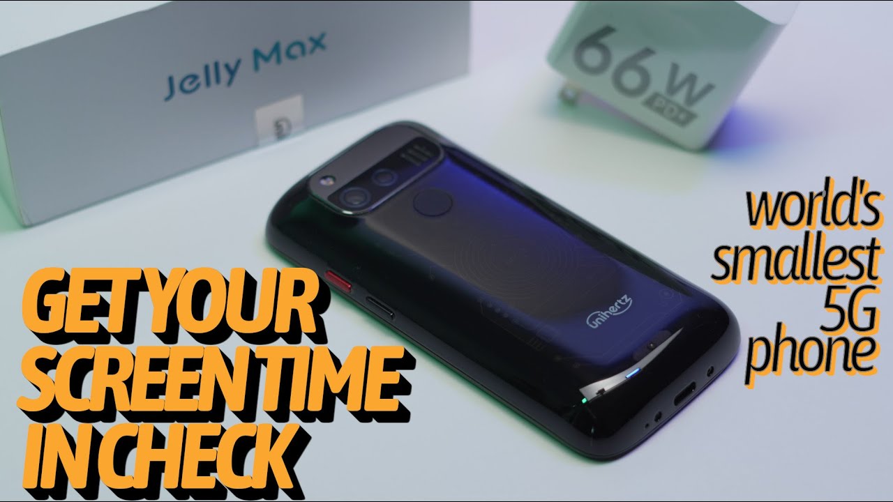 ✅ Your Screen Time with World's Smallest 5G Phone | Unihertz Jelly Max