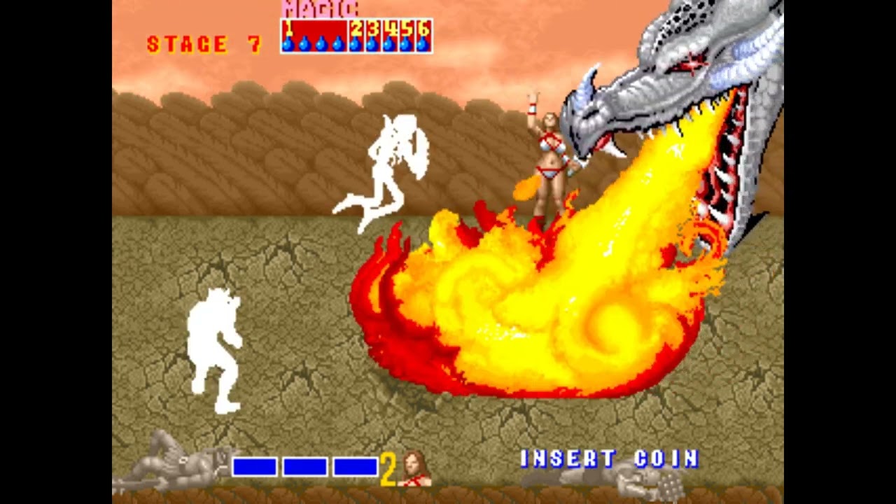 Golden Axe (Arcade) Tyris No Death Normal