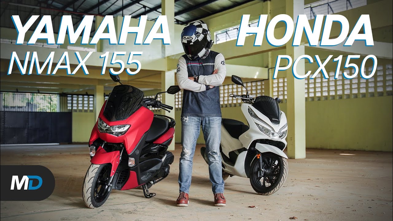 Honda PCX 150 против Yamaha NMAX 155 — за пределами езды