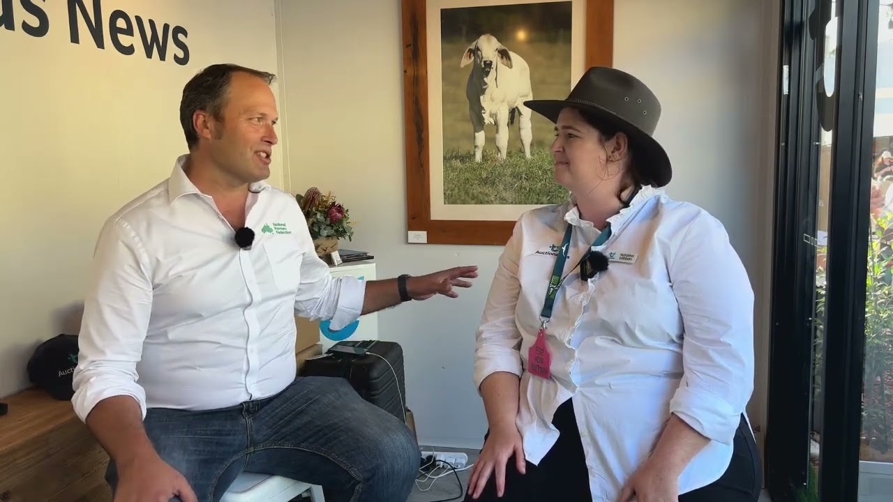 NFF's David Jochinke and his conversation with the Prime Minister at Beef 2024