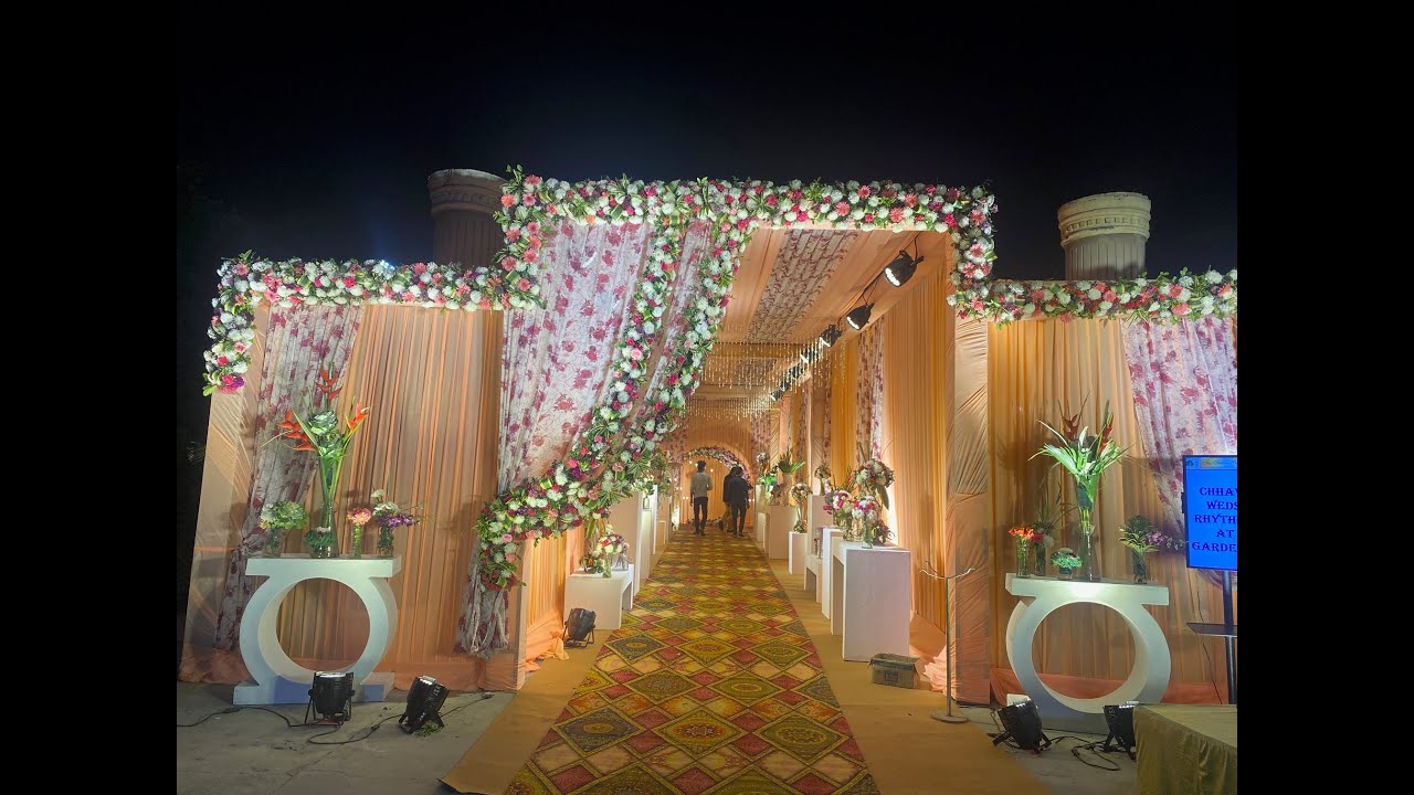 Wedding Decor at Palms Lawn ( 16th Feb 2021)