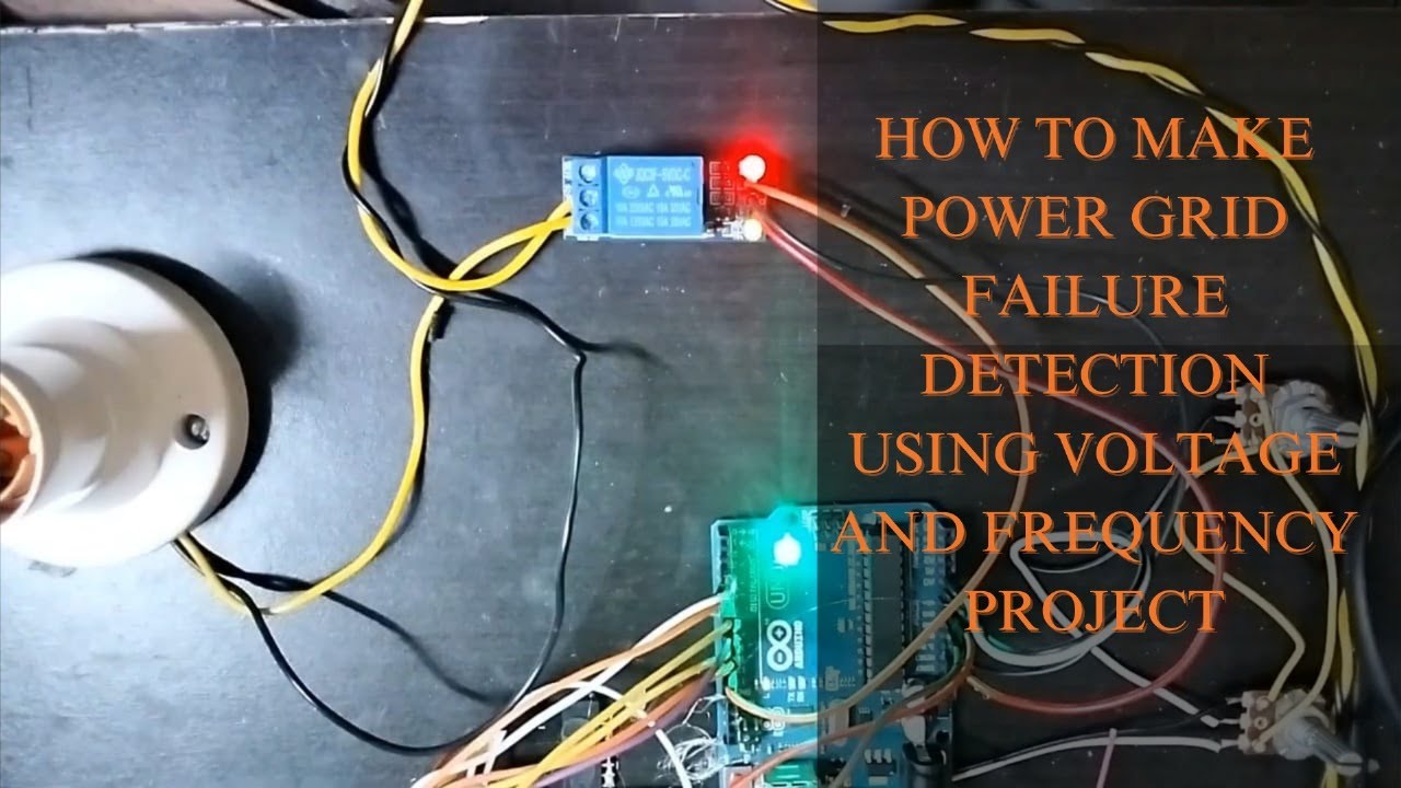 HOW TO MAKE  POWER GRID FAILURE DETECTION USING VOLTAGE AND FREQUENCY PROJECT | #howto | #arduino