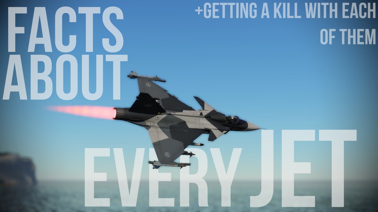 The HISTORY about EVERY JET in WAR THUNDER! (PART 1) 5K followers on tiktok special!