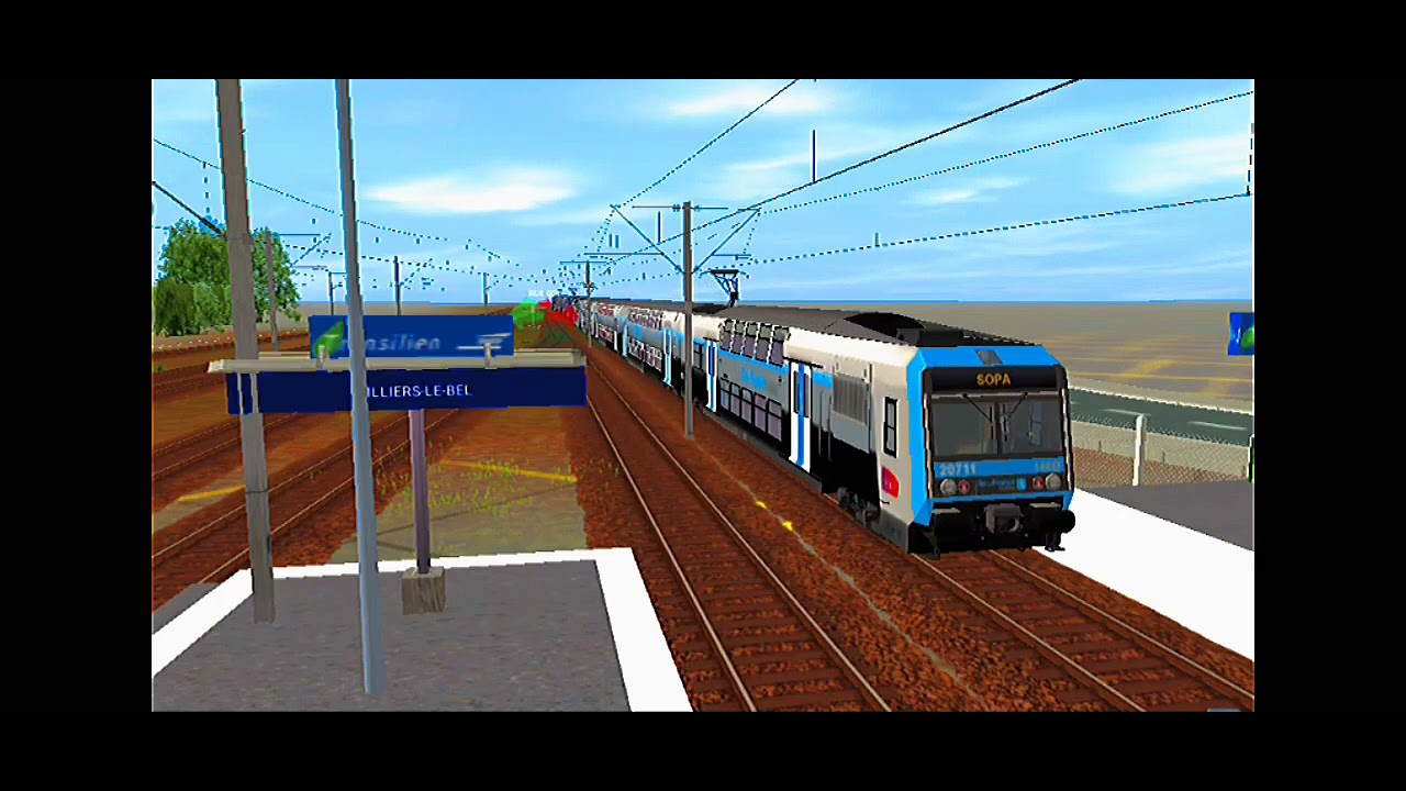 [Trainz Android] RER D, Train a Villiers le Bel. (1)