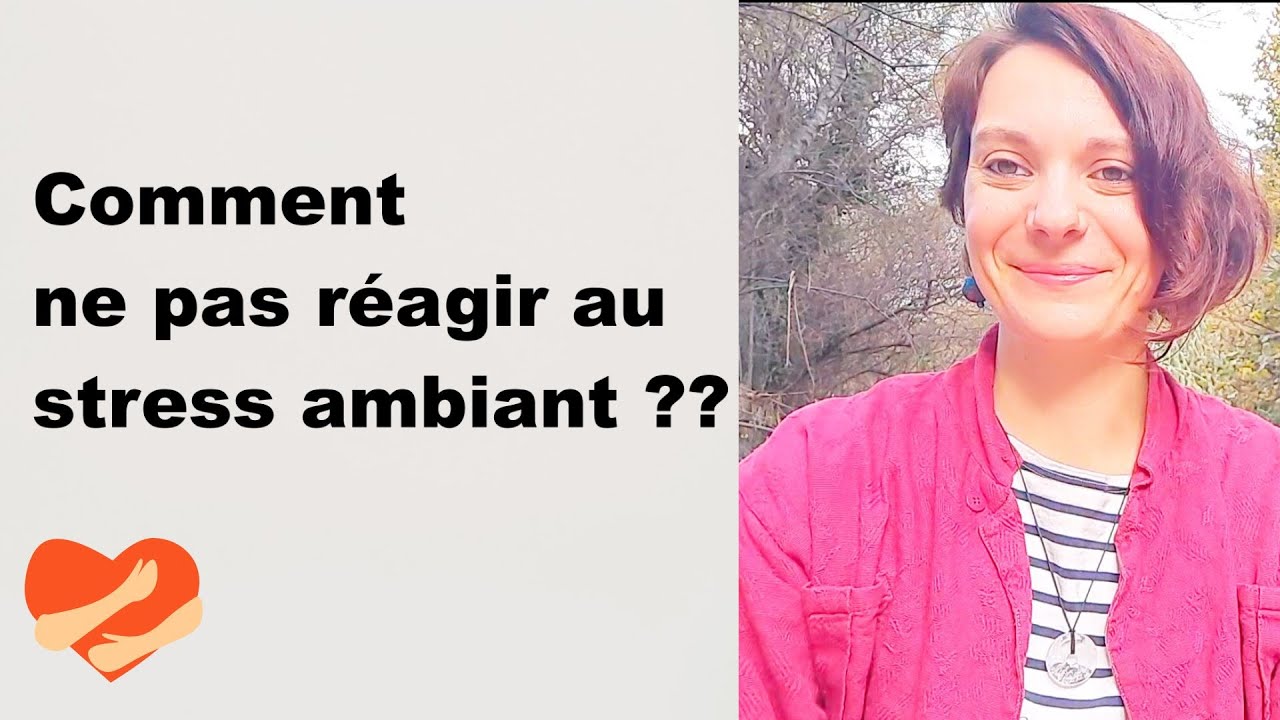Comment ne pas r&eacute;agir au STRESS ambiant ??