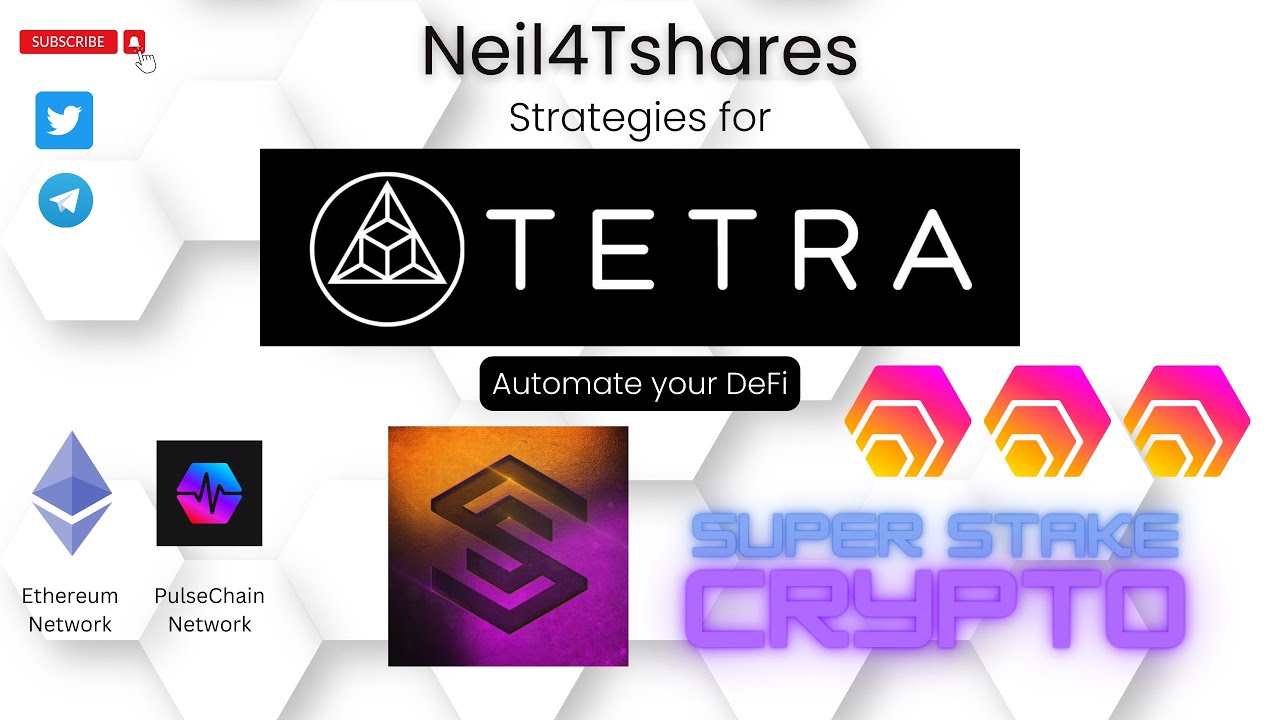 TETRA Strategies:  Super Stake, a HEX yield bearing token!!!