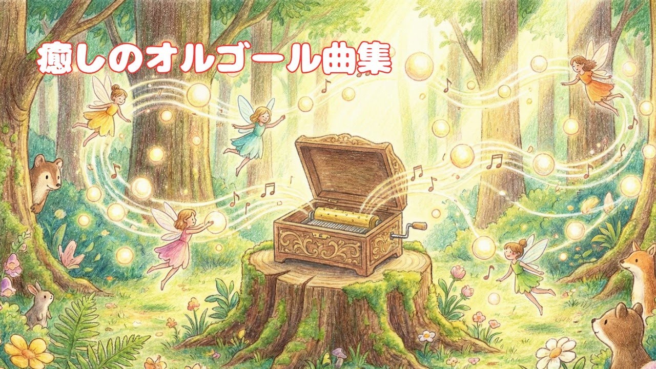 【寝かしつけ/睡眠用BGM】癒しのオルゴール/MusicBox Playlist/Relax music/background　music for sleep【癒し音楽】