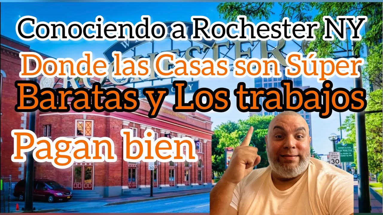 Conociendo los alrededores de Rochester NY donde las casas son las más baratas de E.E.U.U