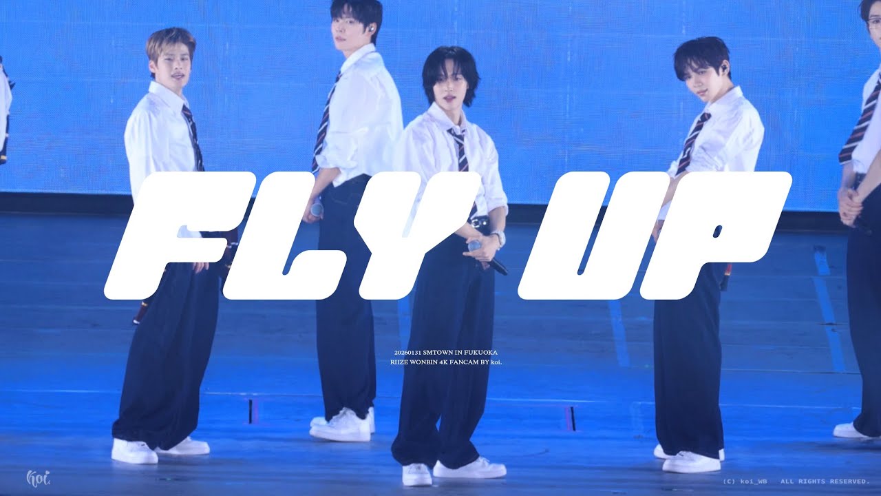 [4K 60P] 260131 SMTOWN IN FUKUOKA FLY UP_RIIZE WONBIN FOCUS 라이즈 원빈 직캠