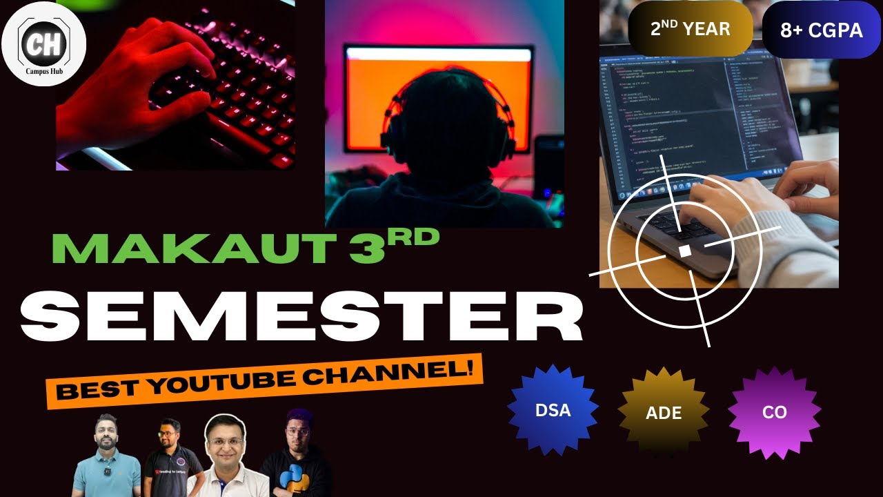 🚀 MAKAUT CSE 3rd Semester Roadmap 2025 | 📚 Subjects + Study Strategy 💡#makaut #cse
