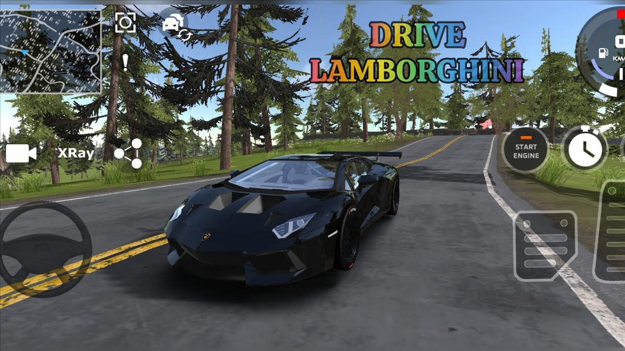 LAMBORGHINI DRIVE | Open World | Car Drive Game | 
