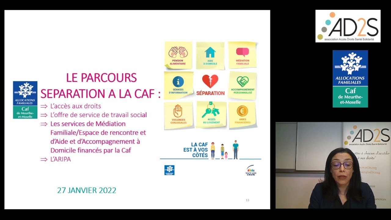 Le parcours séparation et les pensions alimentaires