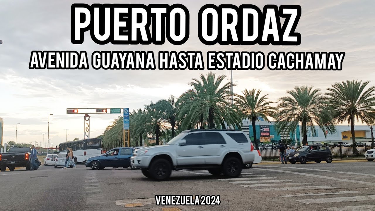 Recorrido por Puerto Ordaz, Ciudad Guayana- Av. Guayana, Venezuela 2024 🚗💨