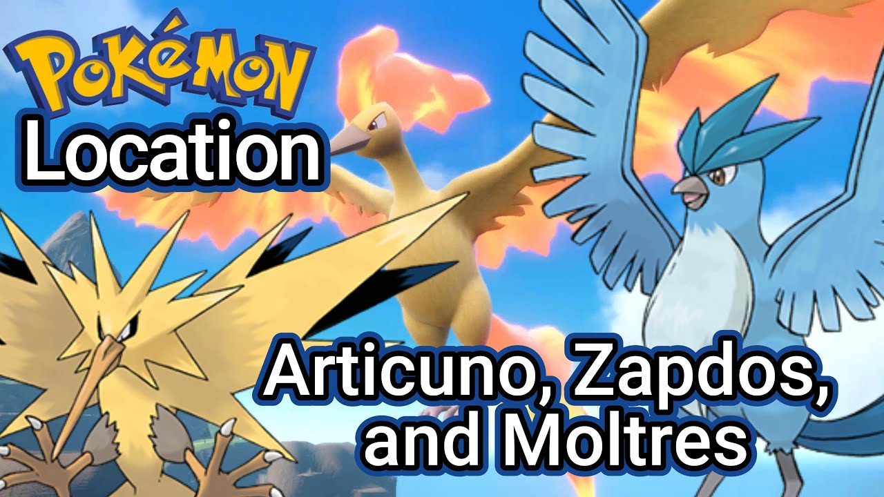 How to Catch Articuno, Zapdos, and Moltres - Pokemon Scarlet & Violet DLC