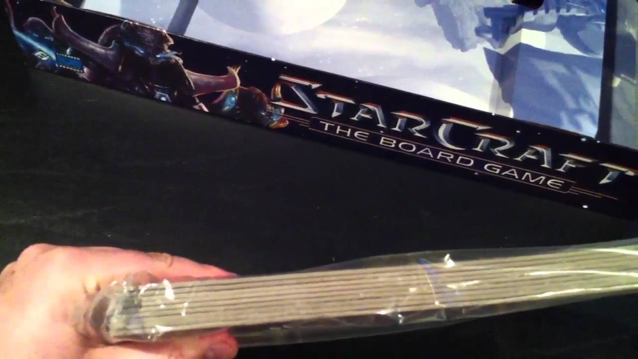 Starcraft the board game - unboxing