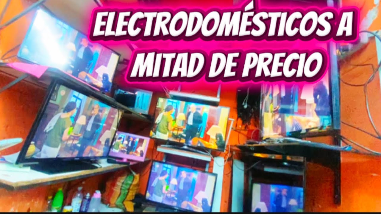 MERCADO de  ELECTRODOMÉSTICOS a MITAD DE PRECIO y CON GARANTÍA en LIMA