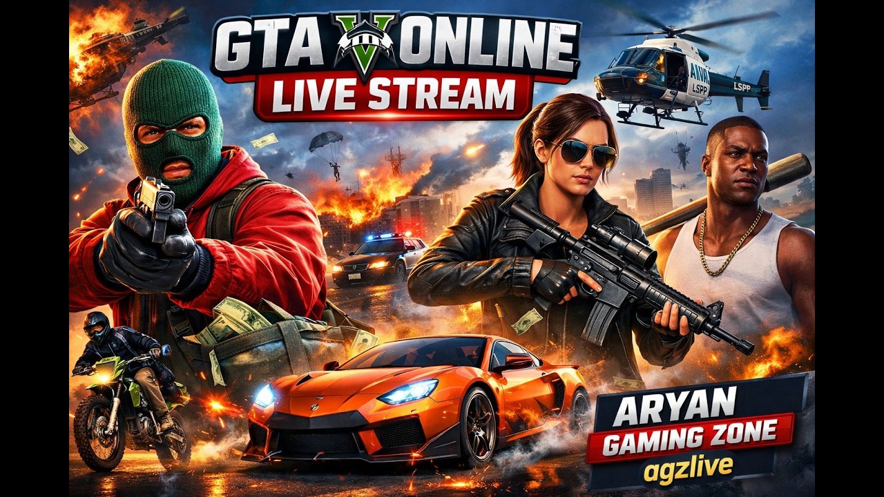 GTA 5 Online Live 🔥 | Grinding Money & Missions