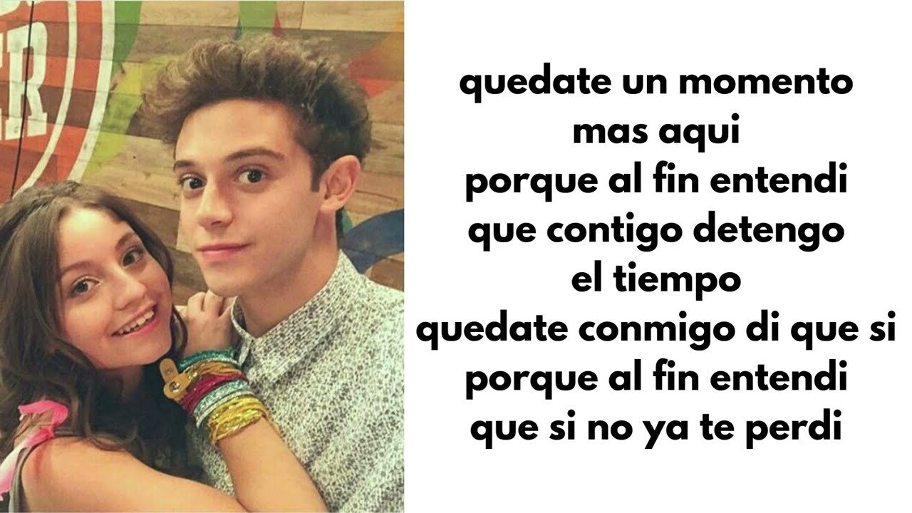 Soy luna - quedate (luna y matteo) letra