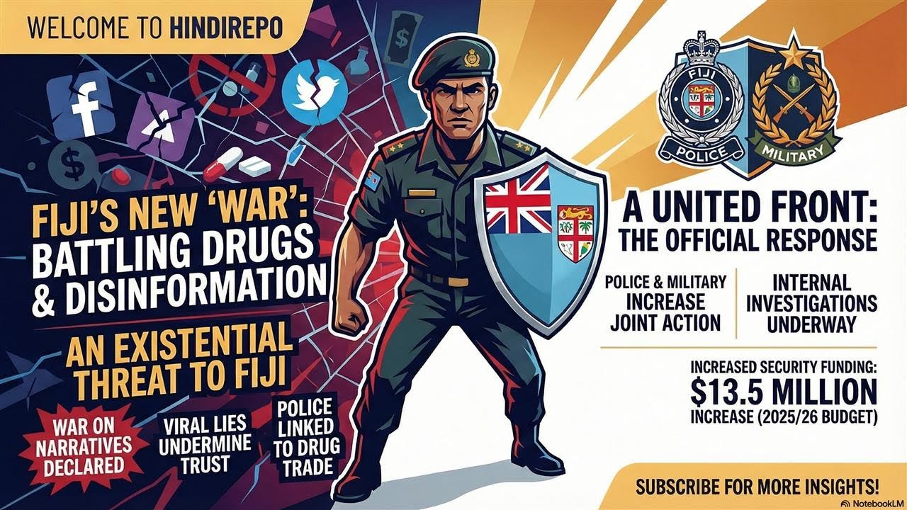 Fiji's 'War on Narratives': Military & Police Chiefs Issue Warning