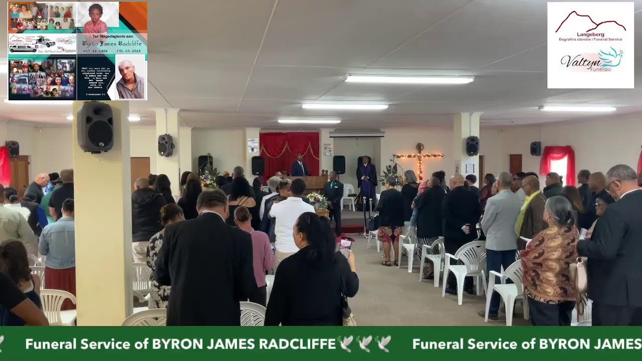 Live streaming of Langebergfuneral Services