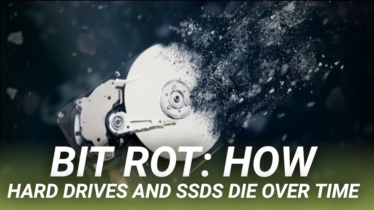 Bit Rot: How Hard Drives and SSDs Die Over Time