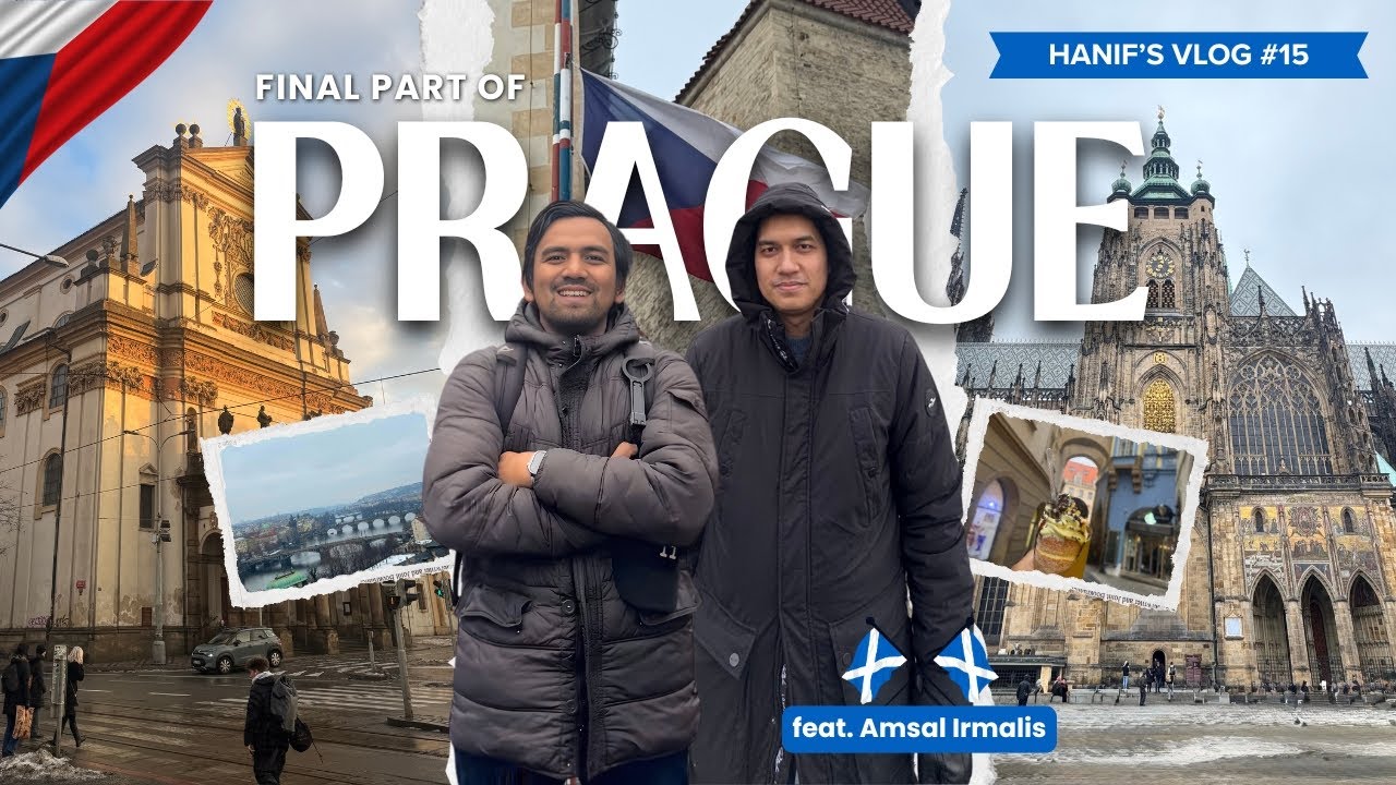 Explore Kastil Terbesar di Dunia, Prague Castle dan Kulineran Halal di Praha 🇨🇿 | Vlog #15