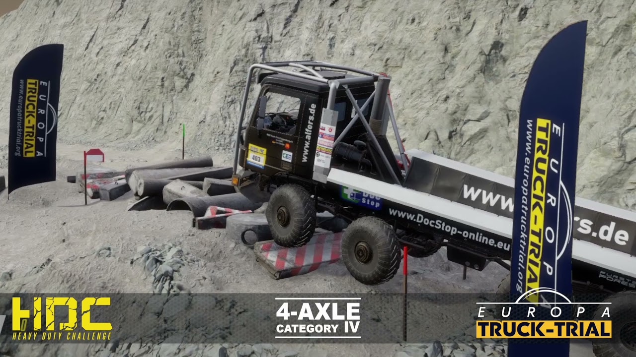 4-axle Category IV | Mercedes | Heavy Duty Challenge | Europa Truck Trial