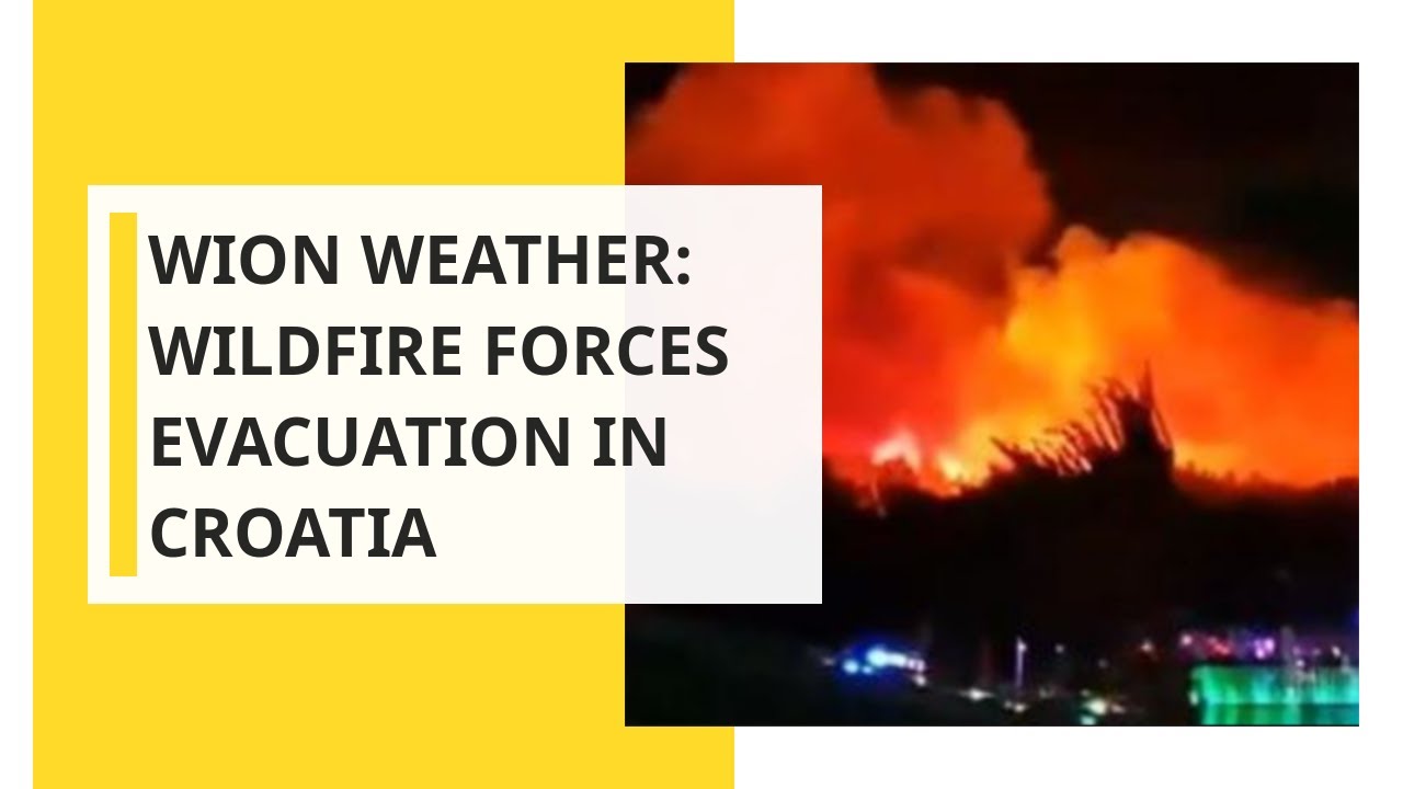 WION Weather: Wildfire causes evacuation in Croatia