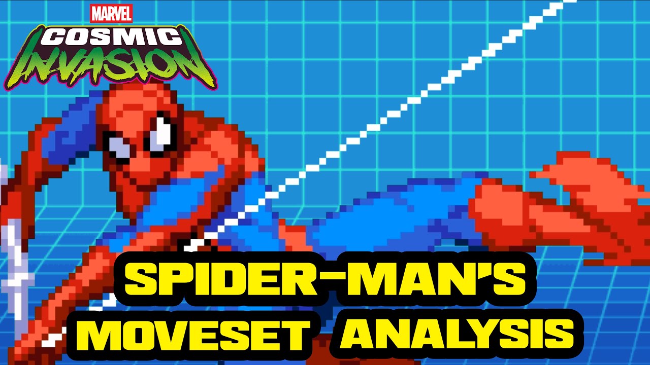 MARVEL Cosmic Invasion - Spider-Man's Moveset