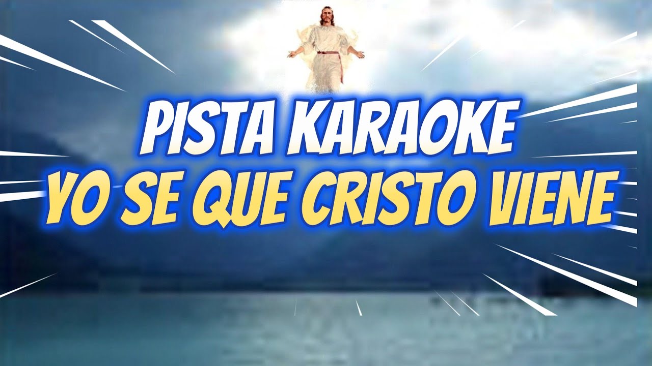 Pista Karaoke Pasillo Ecuatoriano / Yo se que Cristo vive / Stalin Vega