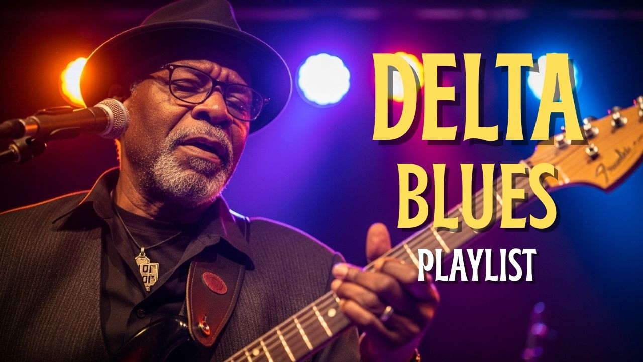 Midnight Blues – Deep Soulful Blues Guitar Playlist