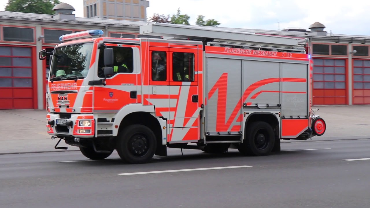 Löschzug BF1 Wiesbaden+LF 8/6 FF Stadtmitte