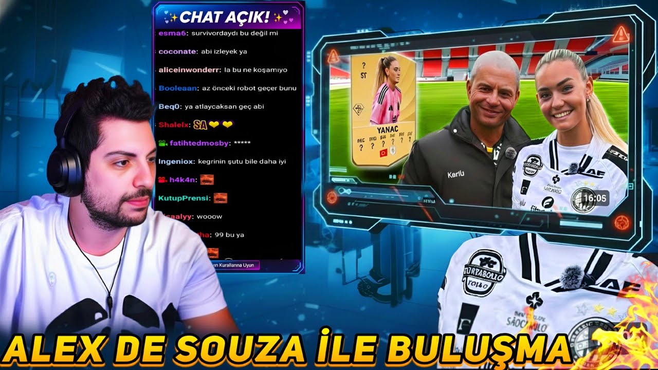 HYPE ALEX DE SOUZA İLE BULUŞMA | AYCAN YANAÇ izliyor ( CHAT AÇIK )