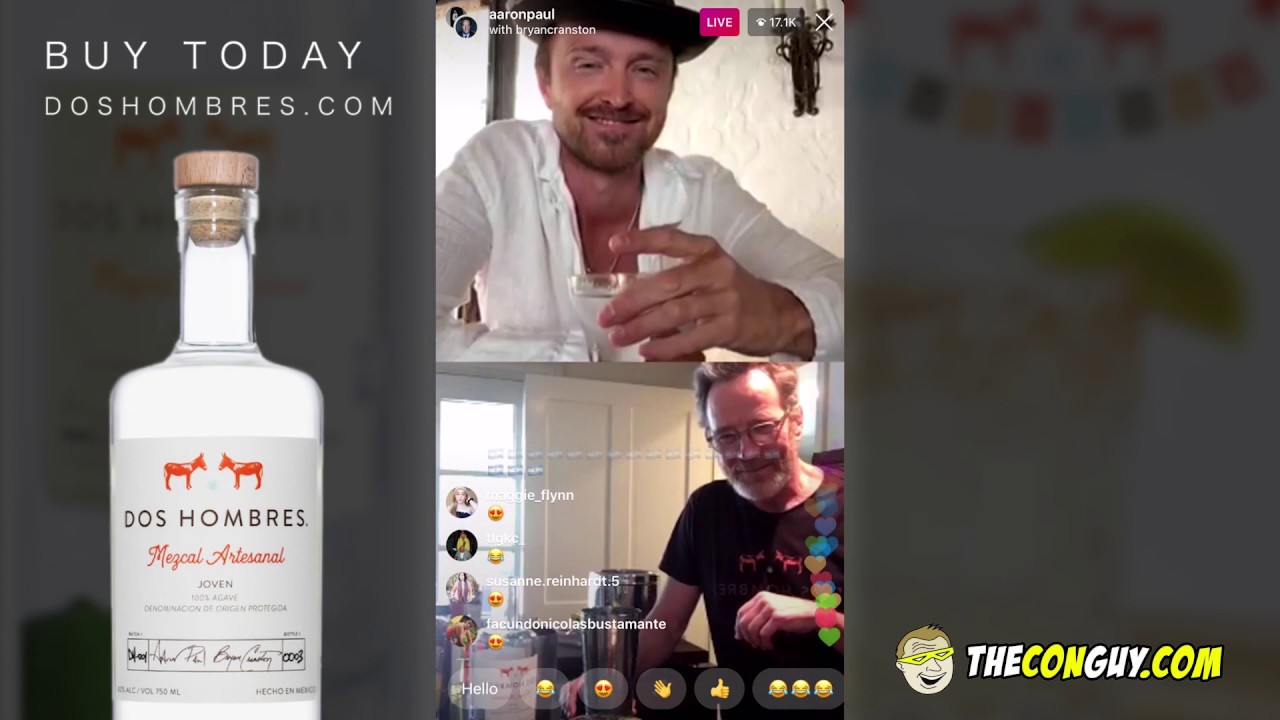 Cinco De Mayo with Bryan Cranston and Aaron Paul