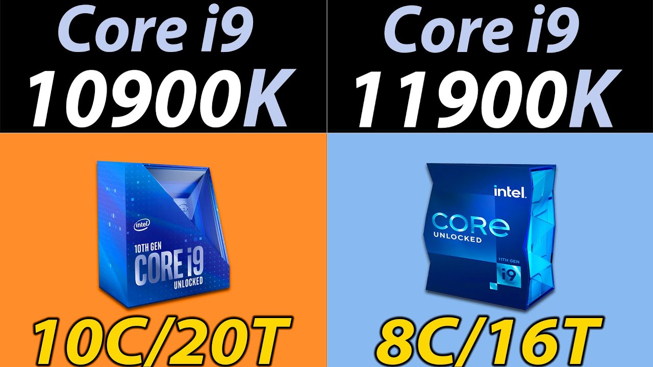 i9-10900K Vs. i9-11900K | How Much Performance Difference..??