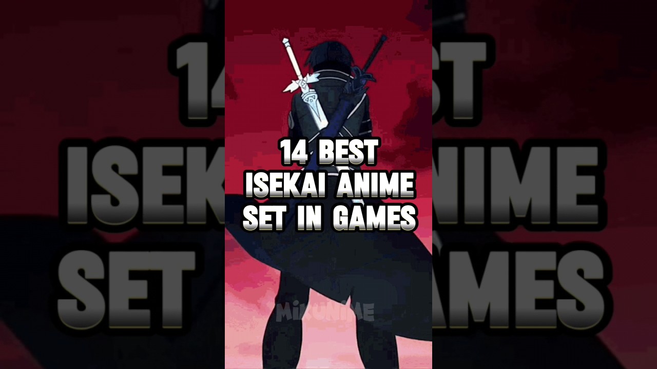 14 Best Isekai Anime Set in Games 
