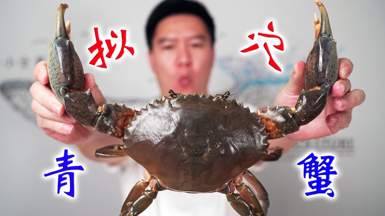 用一对极品大青蟹，做一锅蟹肉煲，好吃到舔手指【小文哥吃吃吃】