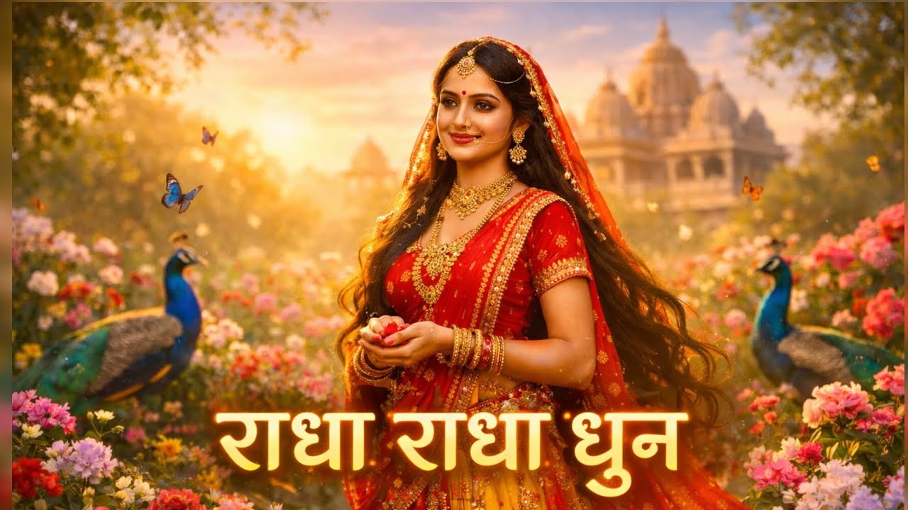 राधा राधा धुन | Radha Radha Dhun | Beautiful Radha Krishna Bhajan |Vrindavan Bhakti Song|Bhajan 2026