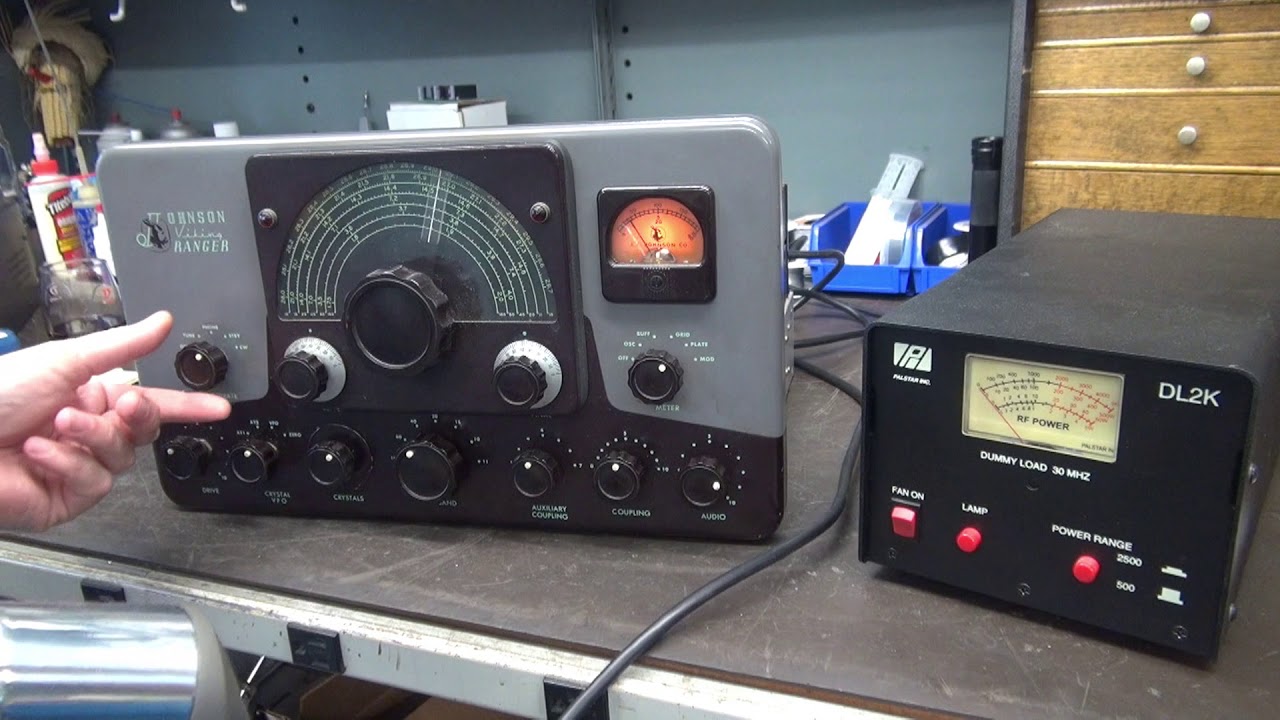 How to fix Johnson Ranger Transmitter loss of Modulation Easy steps using a common DVM